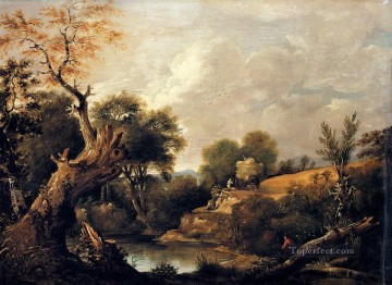 El campo de la cosecha Paisaje romántico John Constable Pinturas al óleo